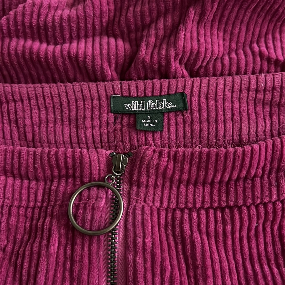 Ribbed cotton skirt - Picture 4 of 4